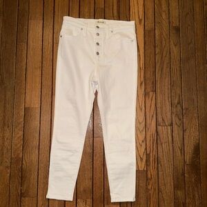 Madewell White Jeans